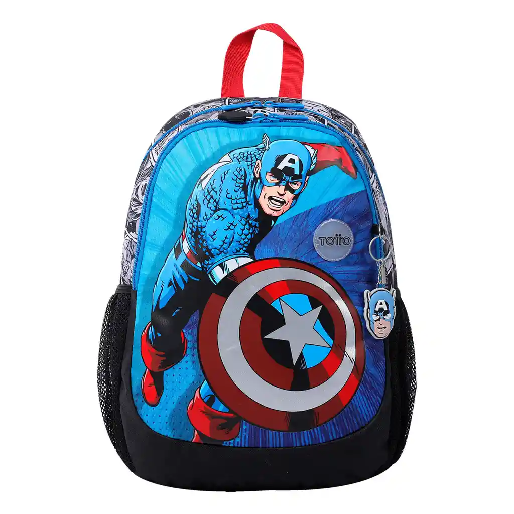 Morral Para Niño Avenger Hulkcap M Blanco