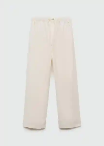 Pantalón Comfy Offwhite Talla 19 Teen Niñas Mango