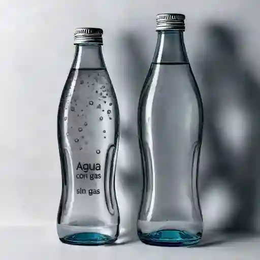 Agua con gas-sin gas