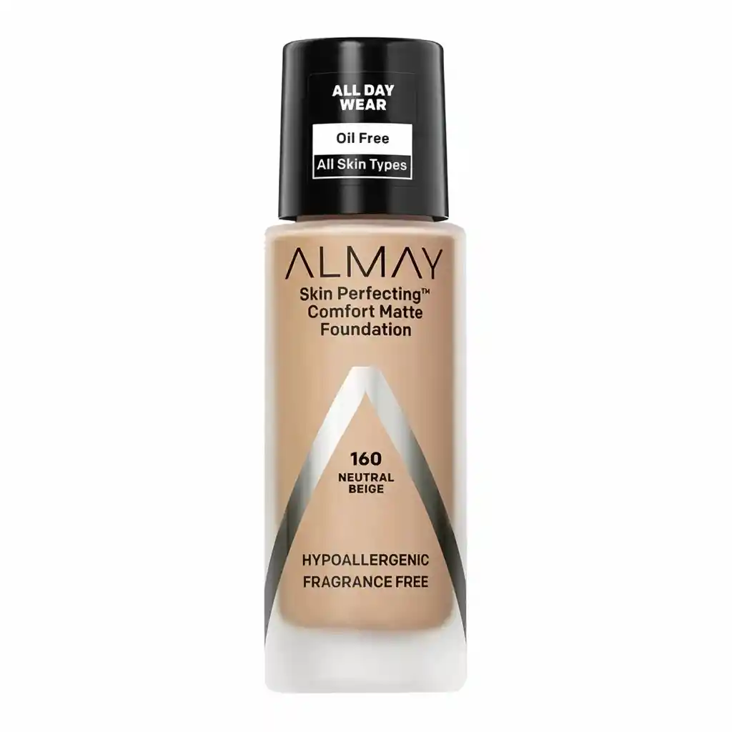 Almay Base Liquida Matte Neutral Beige 160