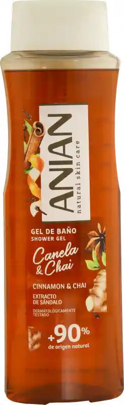Anian Gel de Baño Canela Chai