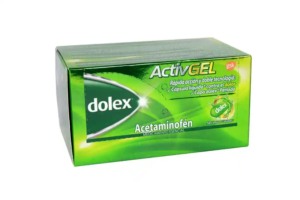 Dolex Activgel Cápsulas Líquidas (500 mg)