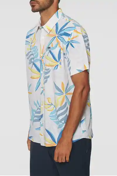 ONeill Camisa Late Drop am Crema Talla S