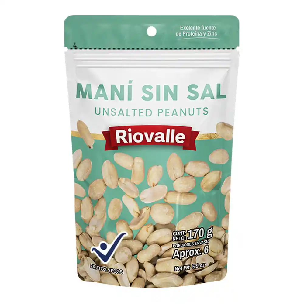 Maní Riovalle Sin Sal