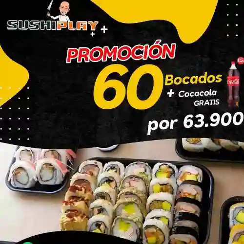 Promoción 60 Piezas + Pepsi 1.5L