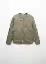 Abrigo Madrid Khaki Talla 20 Niñas Mango