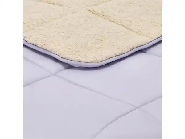 Cobija Cordero Liso Sencillo Lila Casaideas