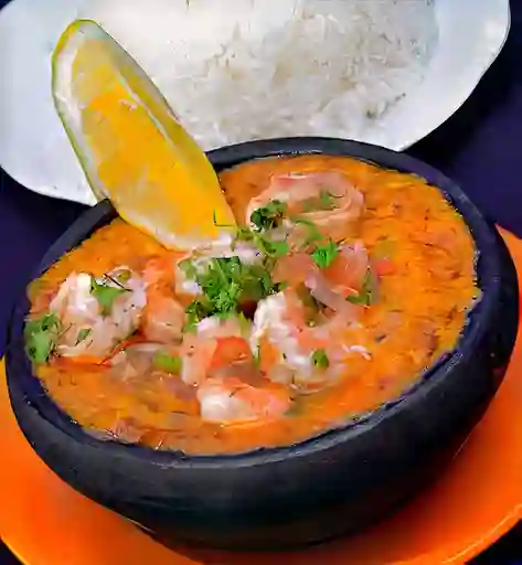 Cazuela de camarón