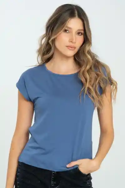 Camiseta Libby Color Azul Medio Talla XS Ragged