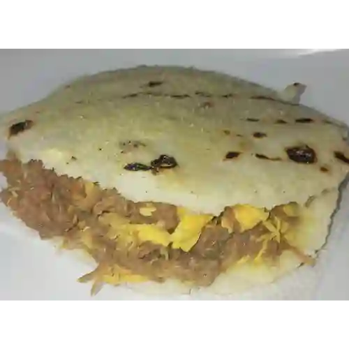 Arepa Mixta, Carne y Pollo