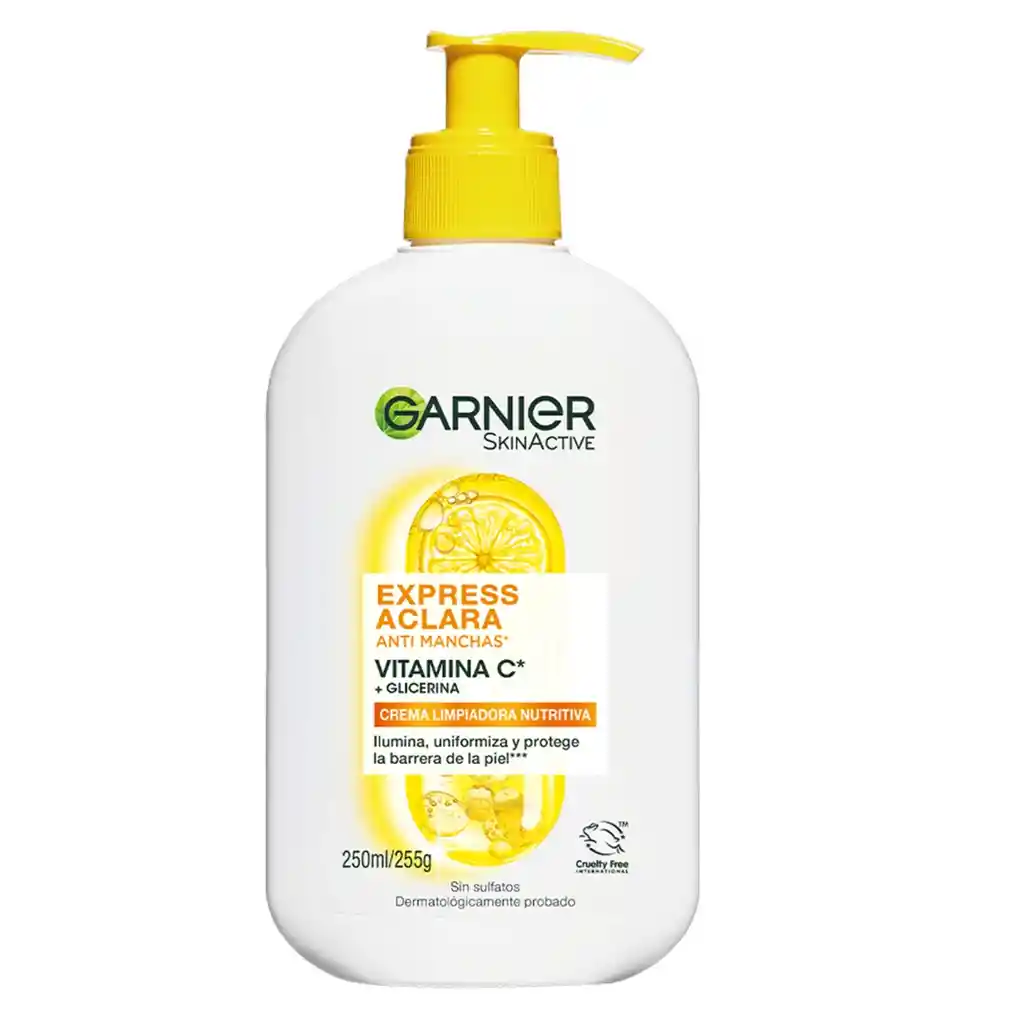 Crema Limpiadora Garnier Express Aclara Nutritiva