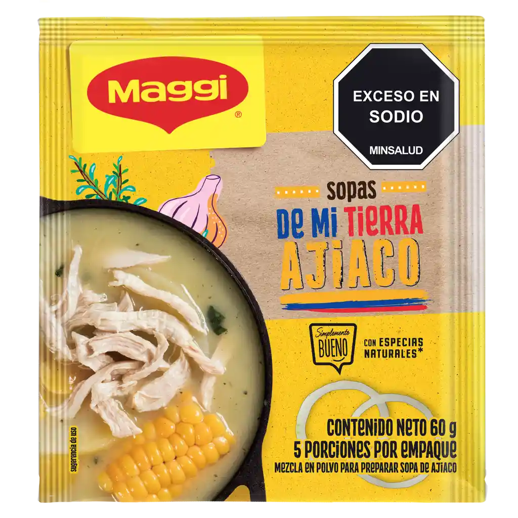 Sopa MAGGI Ajiaco x 60g