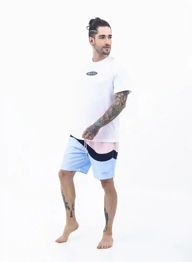 Pantaloneta Corta M-rosado