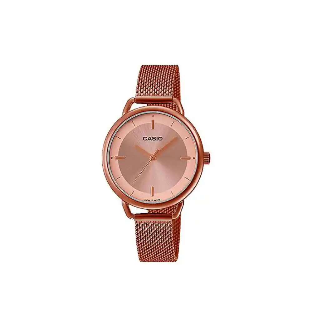 Reloj Casio Ltpe413mr-9adf Mujer Rosa