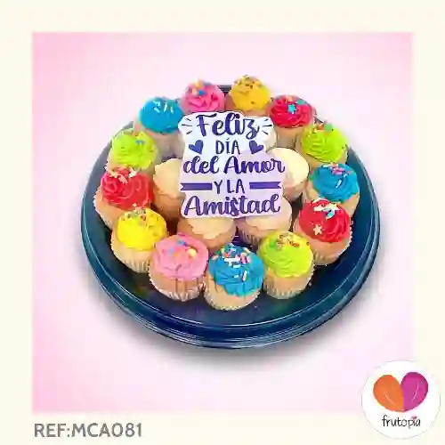 Minicupcakes X20 Aamor Yamistad Mca081