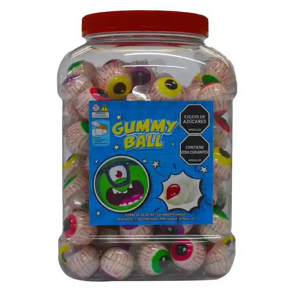 Gummy Ball Gomita de Gelatina en Forma de Ojo Sabor Sandía