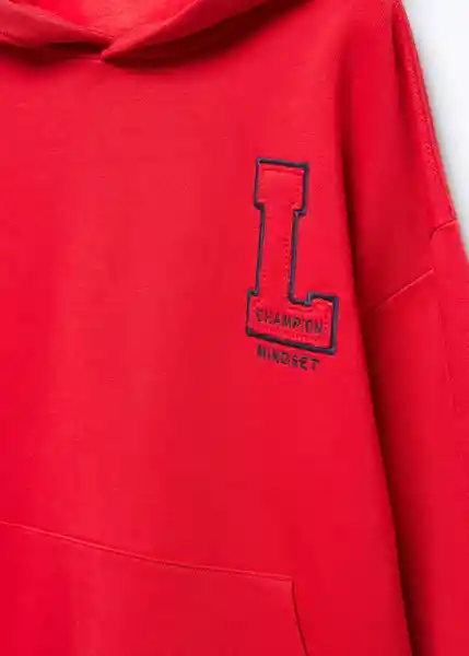 Sudadera Leader Rojo Talla 14 Niños Mango