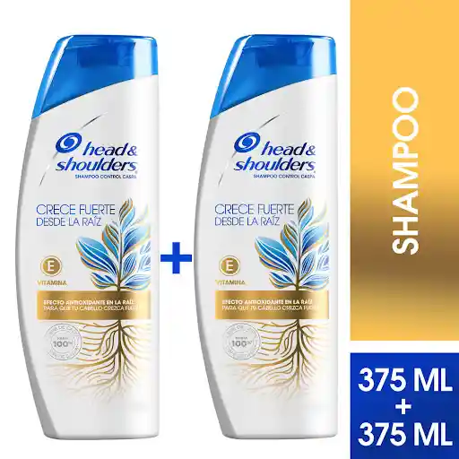 Head & Shoulders Shampoo Crece Fuerte Desde Raíz