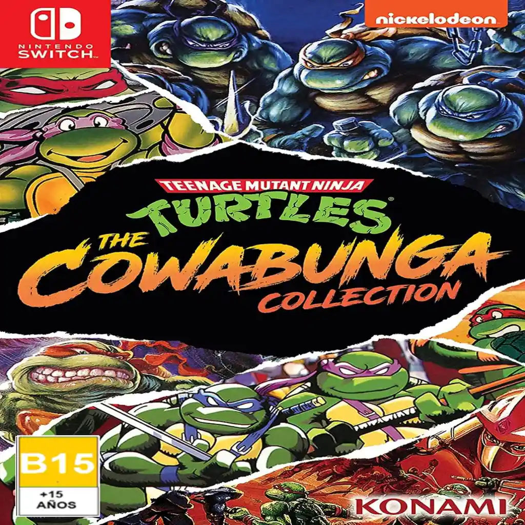 Juego Nsw Tortugas Ninja: Tcc Nintendo Sin Ref