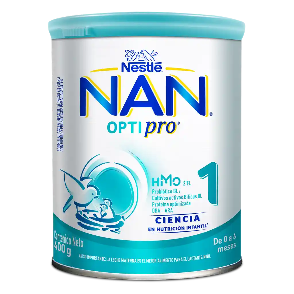 Fórmula infantil NAN OPTIPRO Etapa 1 x 400g