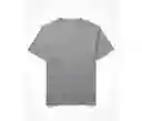 Camiseta Gris Talla Small Hombre American Eagle