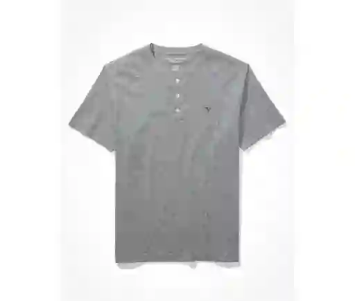 Camiseta Gris Talla Small Hombre American Eagle