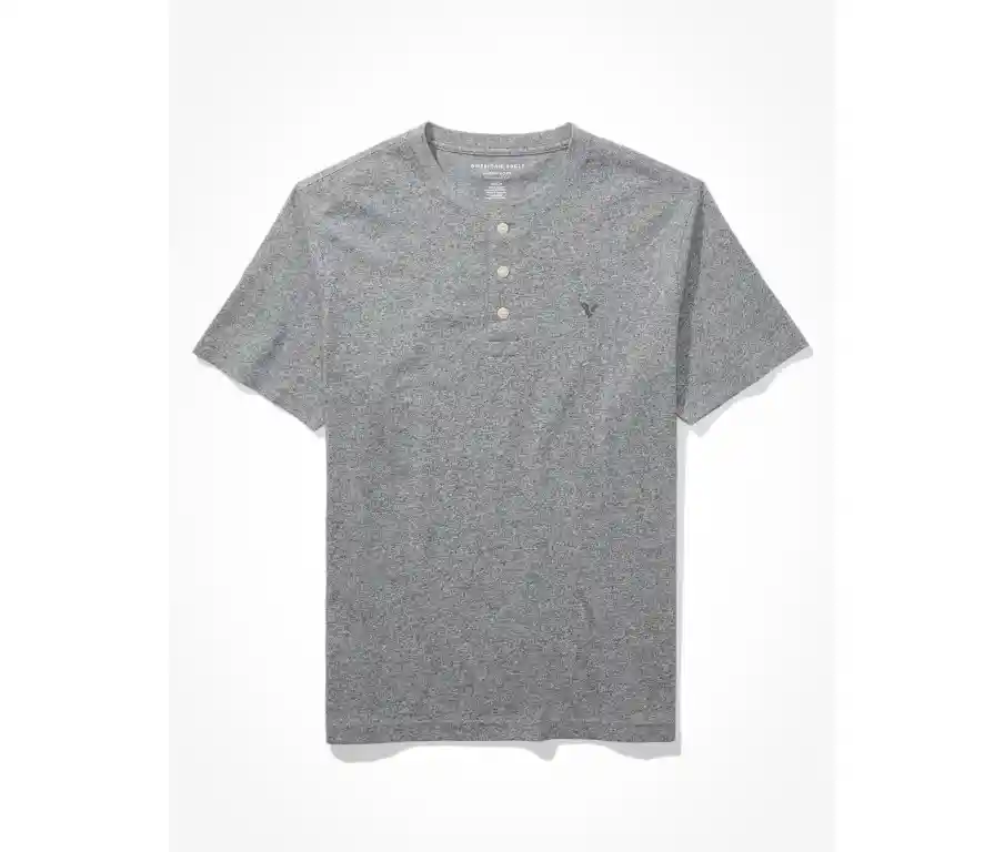 Camiseta Gris Talla Small Hombre American Eagle