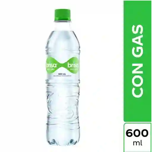 Agua con gas 600ml