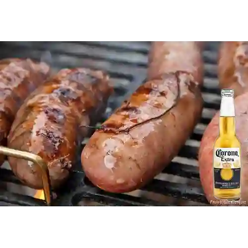 Combo Chorizo de Cerdo + Coronita 250 ml