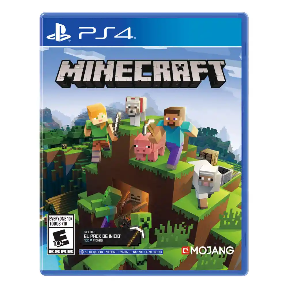 Videojuego Minecraft Starter Colleccion Ps4