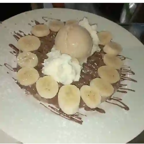 Waffle Especial de Banano