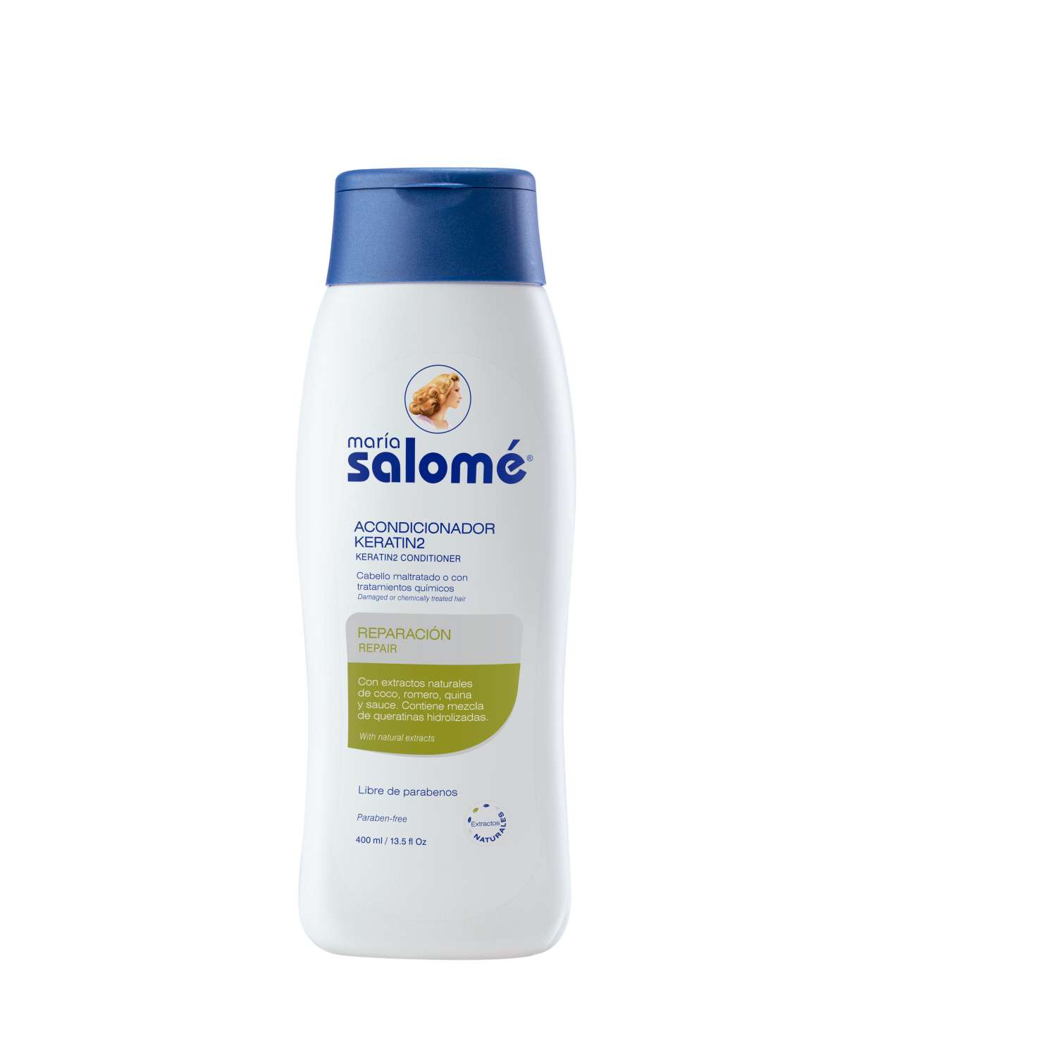 Maria Salomé Acondicionador Keratin2 Sin Sal 400 ml
