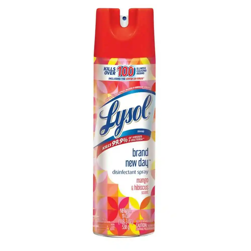 Lysol Desinfectante en Aerosol Brand New Day Mango y Hibisco