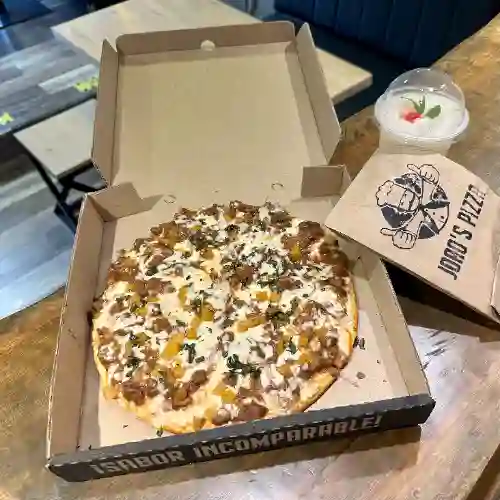 Pizza de la Casa Mediana Mas Granizado de Limón
