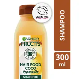 Shampoo Hair Food Garnier Coco Reparación 300 ml