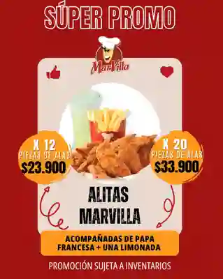 Alitas Marvilla