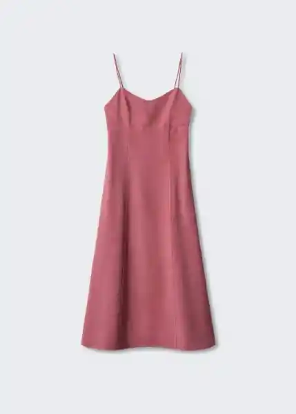 Vestido Boscol-H Rosa Talla XS Mujer Mango