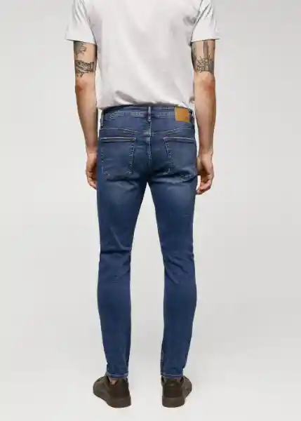 Jean Jude Tejano Oscuro Talla 40 Hombre Mango