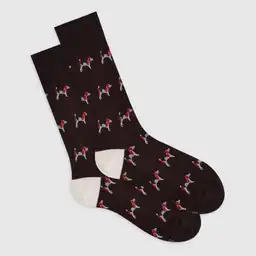 Media Tobillera Elaborada Con Algodón Kids Femenino Flope Kd X6 Gef Talla 4-6