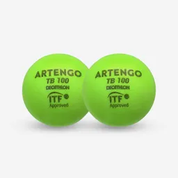 Pelotas De Tenis De Espuma X2 Unidades - Verde