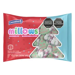 Millows Masmelos Sabor a Vainilla Edición Navidad