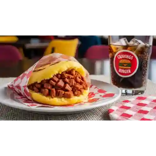 Arepa con Chorizo Personal