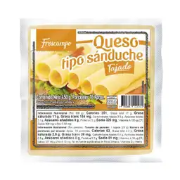 Frescampo Queso Sándwich Tajado