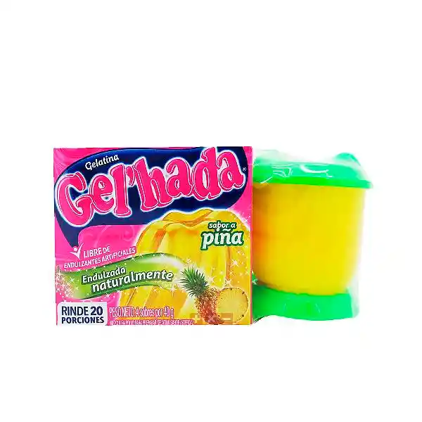 Gel Hada  Gelatina en Polvo + Obsequio Recipiente 