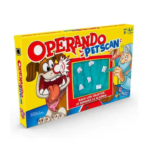 Hasbro Juguete Operando Pet Scan