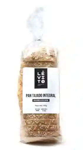 Lévito Pan Tajado Integral con Hojuelas de Avena