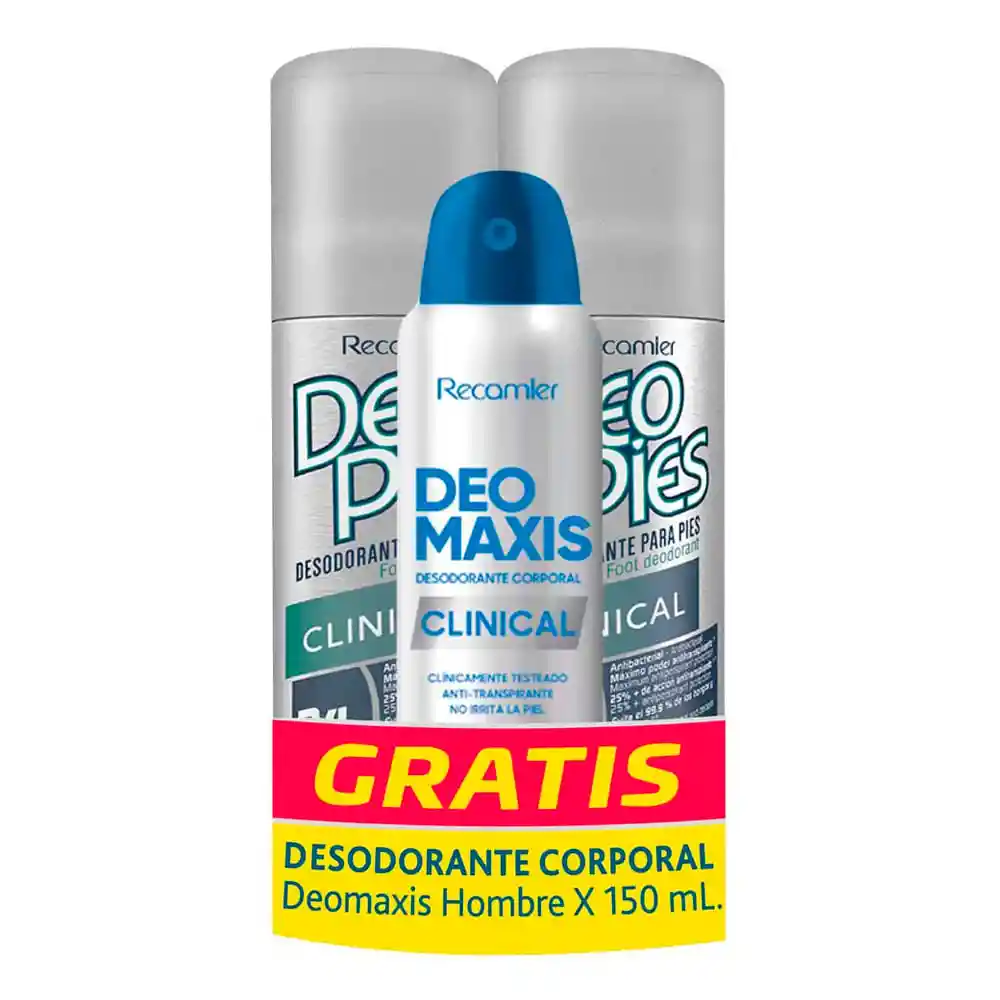 Desodorante Deopies Clinical Duo Gratis Deopies Men