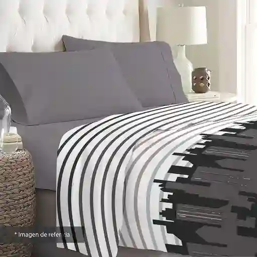 Juego de Cama Cama Hyh Dark City 100%p Semidoble