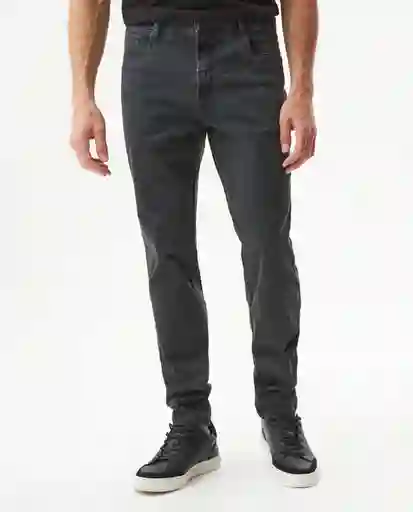 Pantalón Five Pocket Gris Asfalto Oscuro T 30 Chevignon