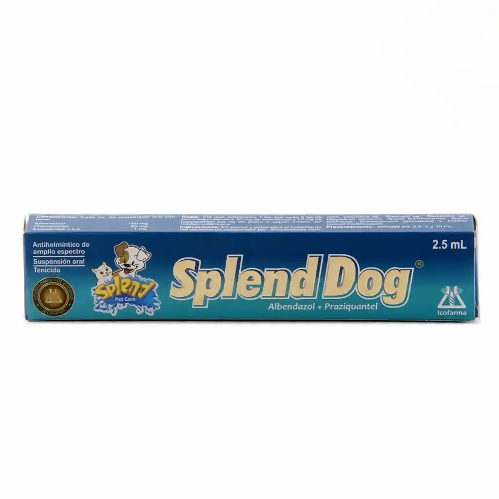 Splend Dog Antiparasitario para Perros y Gatos